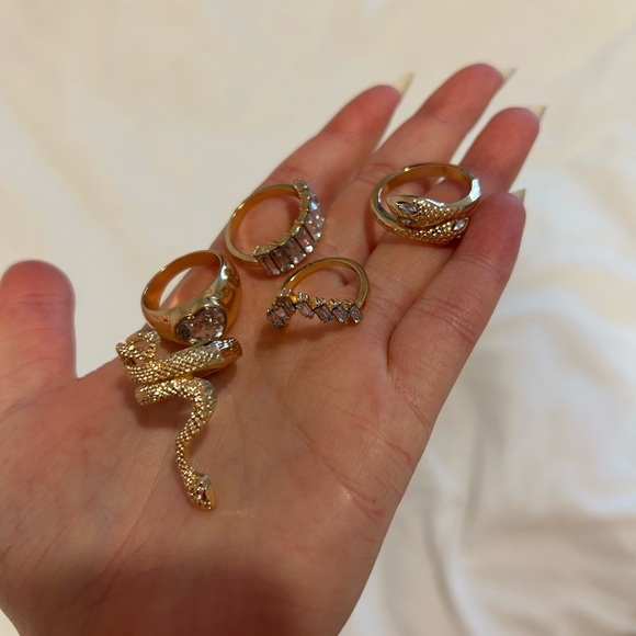 Snake set rings - Picture 5 of 6